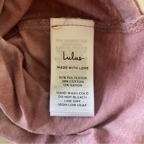 Lulus Vintage Very Berry Tie Dye Short Sleeve T-Shirt Sz XS - Picture 7 of 7